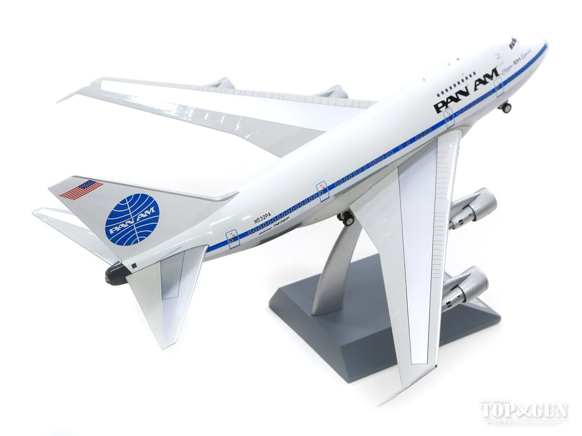 747SP Pan American World Airways 70s-80s Stand included, polished finish N532PA 1/200 *Made of metal [IF747SPPA0420P]