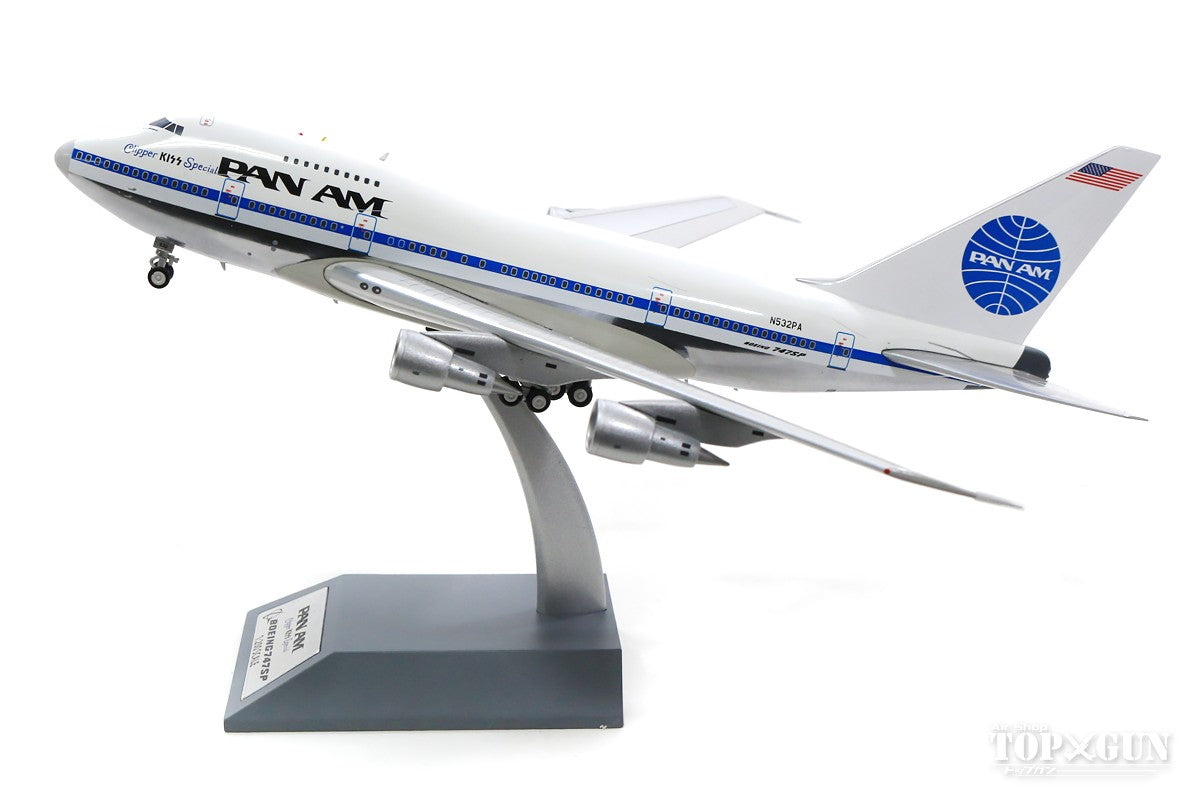 747SP Pan American World Airways 70s-80s Stand included, polished finish N532PA 1/200 *Made of metal [IF747SPPA0420P]