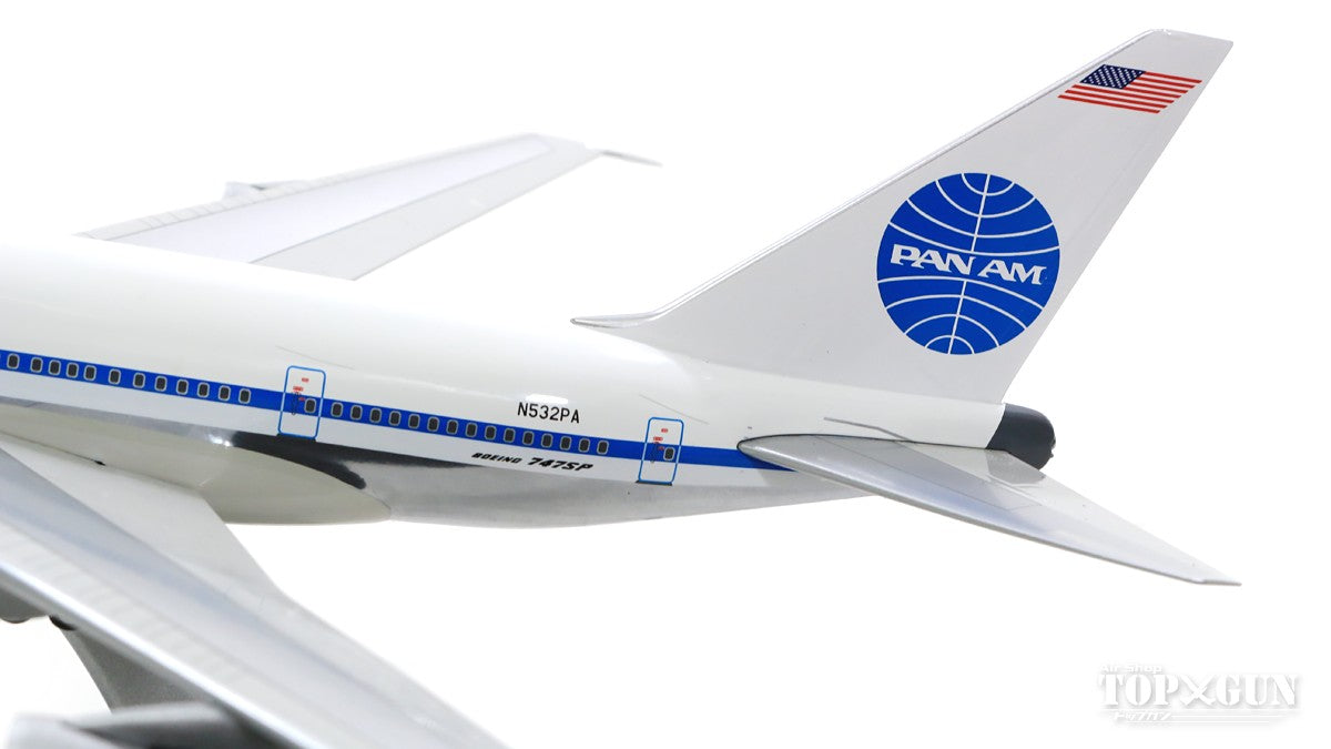 747SP Pan American World Airways 70s-80s Stand included, polished finish N532PA 1/200 *Made of metal [IF747SPPA0420P]