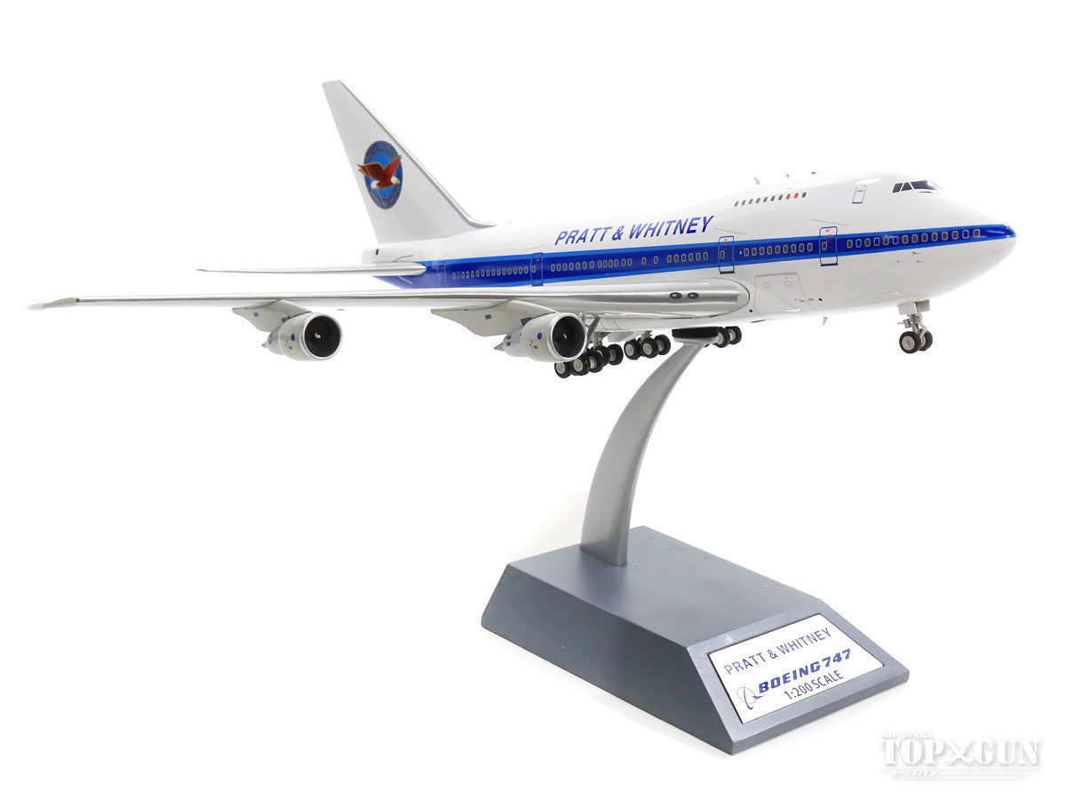 747SP Pratt &amp; Whitney Canada Engine Test Equipment/Test Bed (Stand Included) C-FPAW 1/200 *Made of metal [IF747SPPW01]