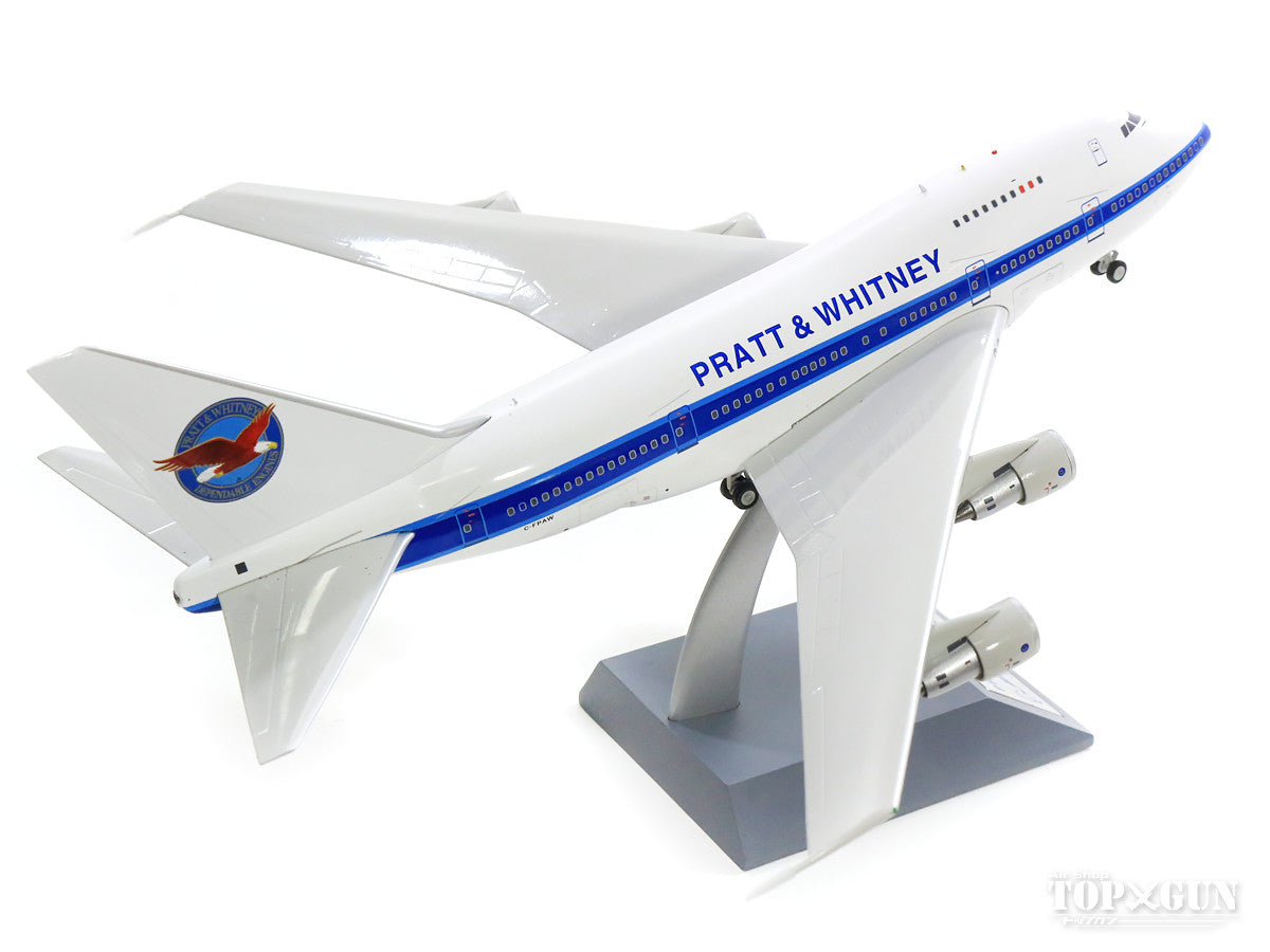 747SP Pratt &amp; Whitney Canada Engine Test Equipment/Test Bed (Stand Included) C-FPAW 1/200 *Made of metal [IF747SPPW01]