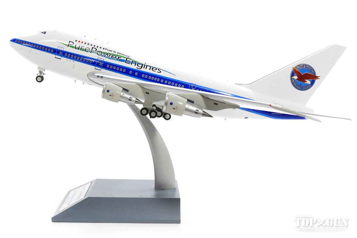 747SP Pratt &amp; Whitney Canada Engine Test Equipment/Test Bed (Stand Included) C-FPAW 1/200 *Made of metal [IF747SPPW01]