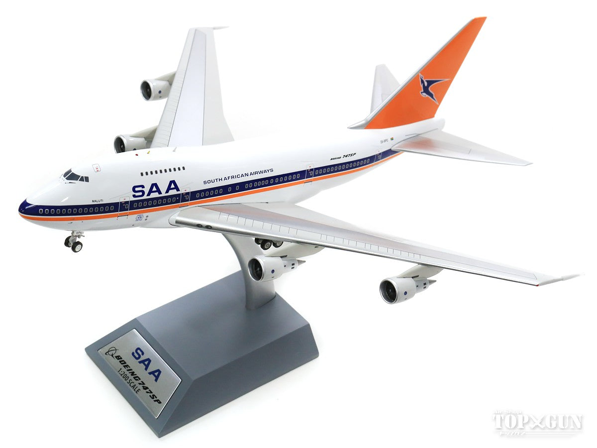 747SP South African Airways ZS-SPC with stand 1/200 [IF74SPSAA02]