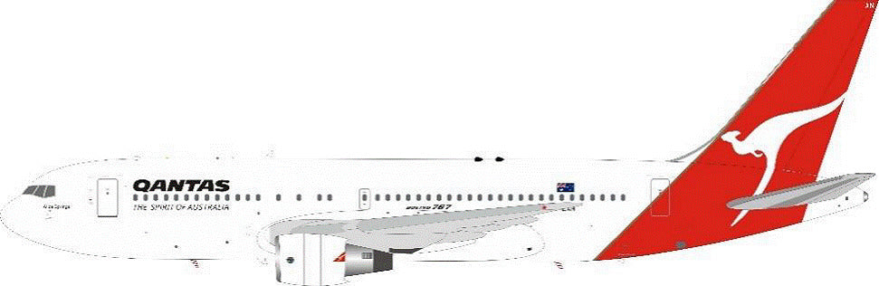 767-200ER Qantas circa 2003 (stand included) VH-EAN 1/200 [IF762QF1120]