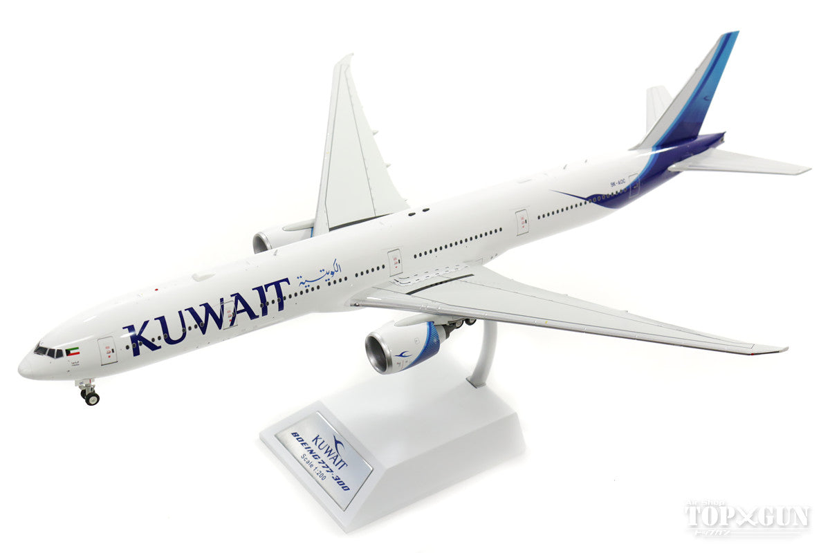 777-300ER Kuwait Airways New Paint (Stand Included) 9K-AOC 1/200 *Made of metal [IF7773KAC001]