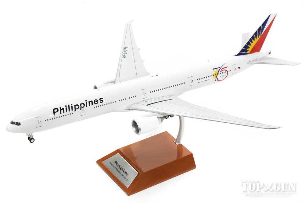 777-300ER Philippine Airlines 75th Anniversary Logo 16 Years RP-C7774 (Stand Included) 1/200 *Made of Metal [IF7773PAL75]