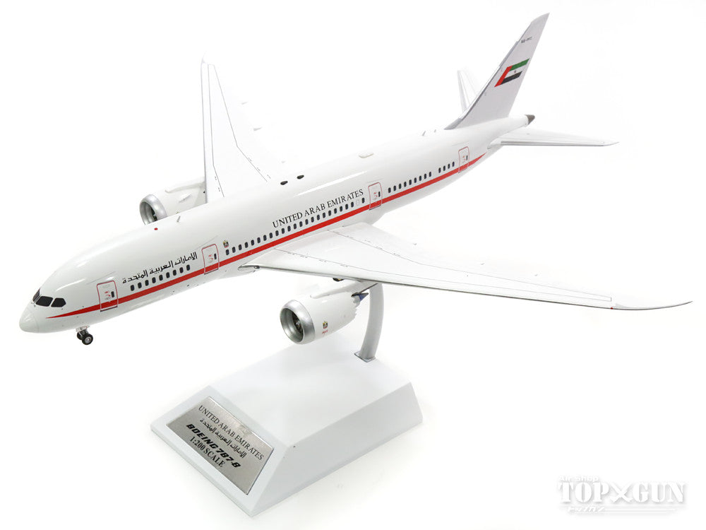 787-8 United Arab Emirates Amiri Flight (VIP aircraft) A6-PFC (stand included) 1/200 *Made of metal [IF7870916]