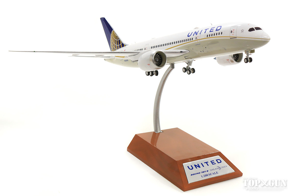 787-8 United Airlines (stand included) N26906 1/200 *Made of metal [IF78780118]