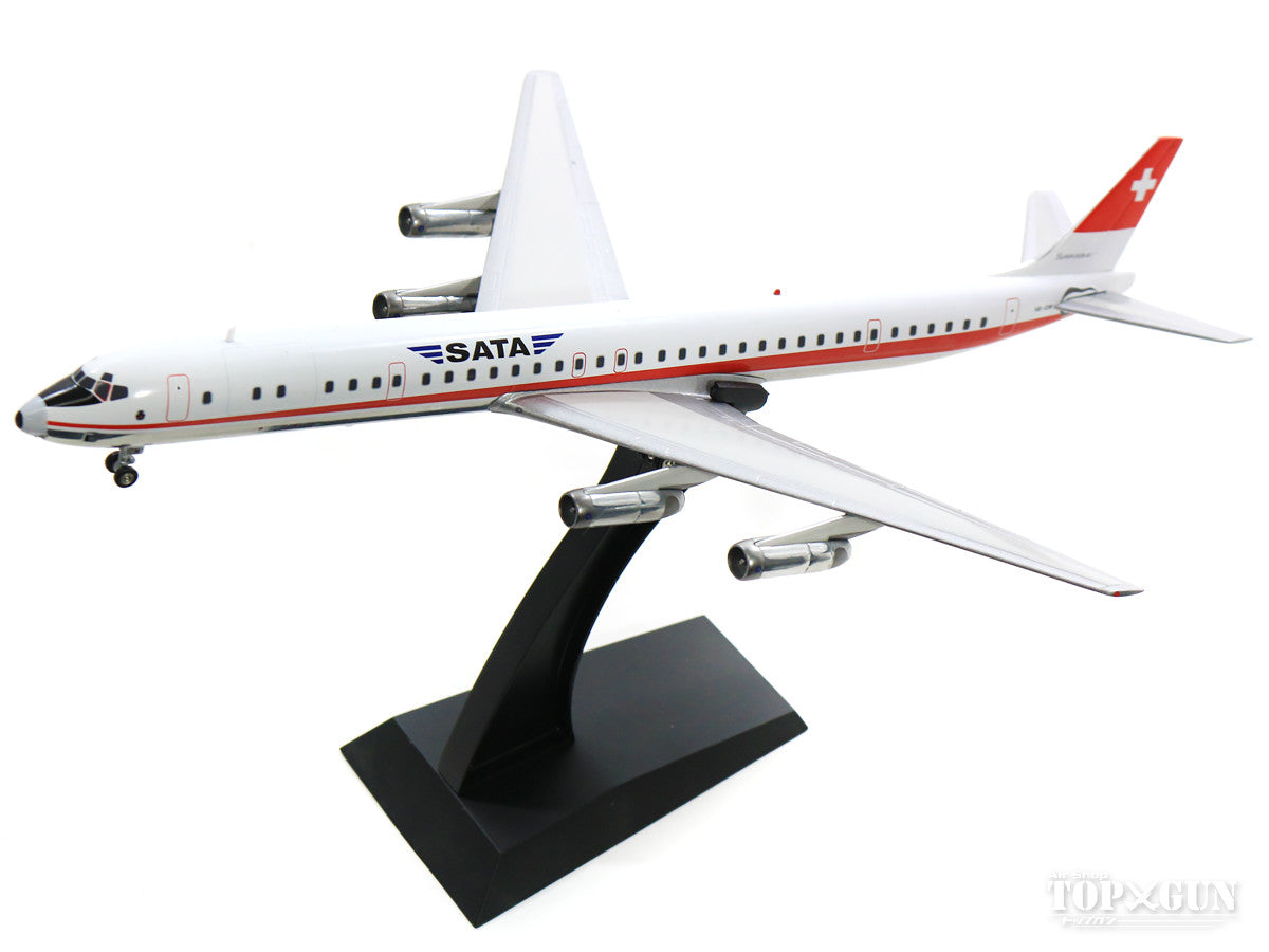 DC-8-63 SATA Airlines HB-IDM (stand included) 1/200 [IF8631218]