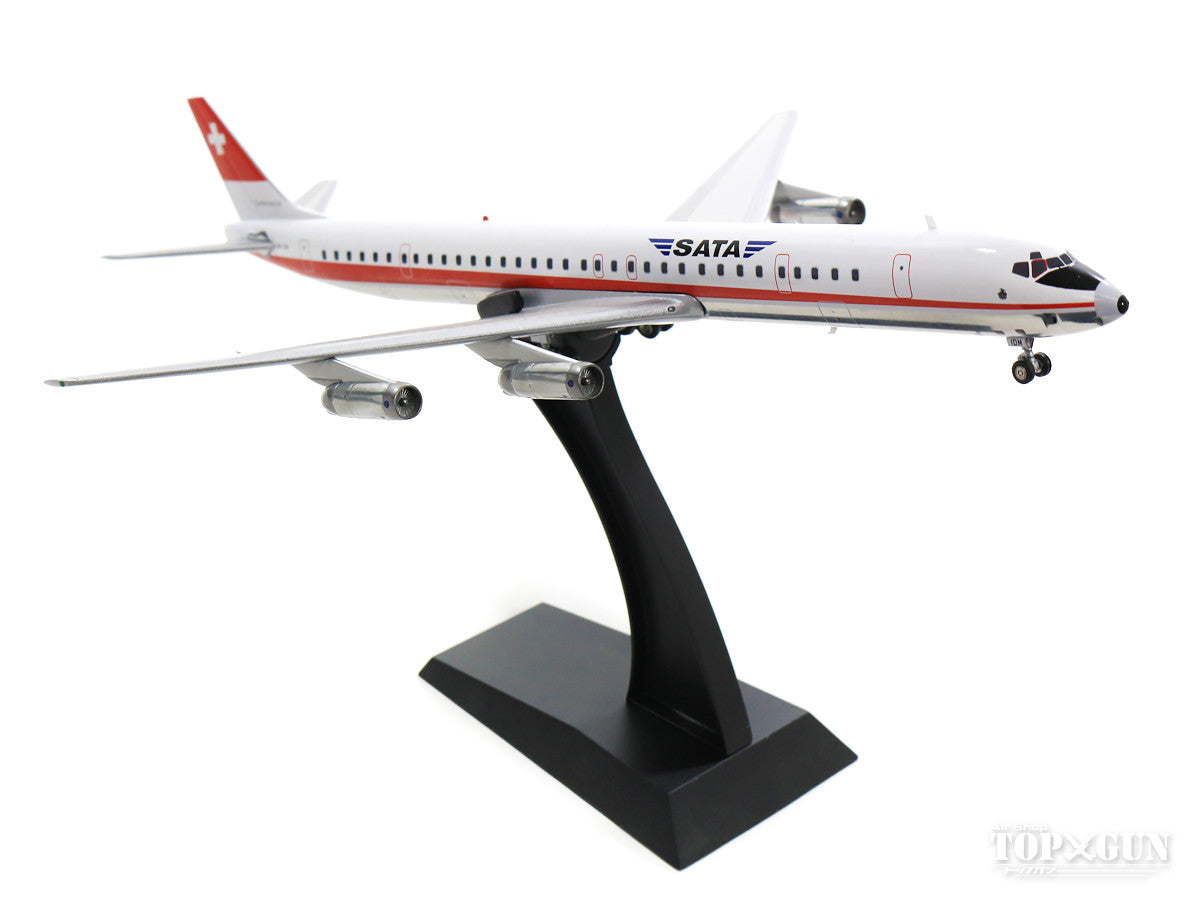 DC-8-63 SATA Airlines HB-IDM (stand included) 1/200 [IF8631218]