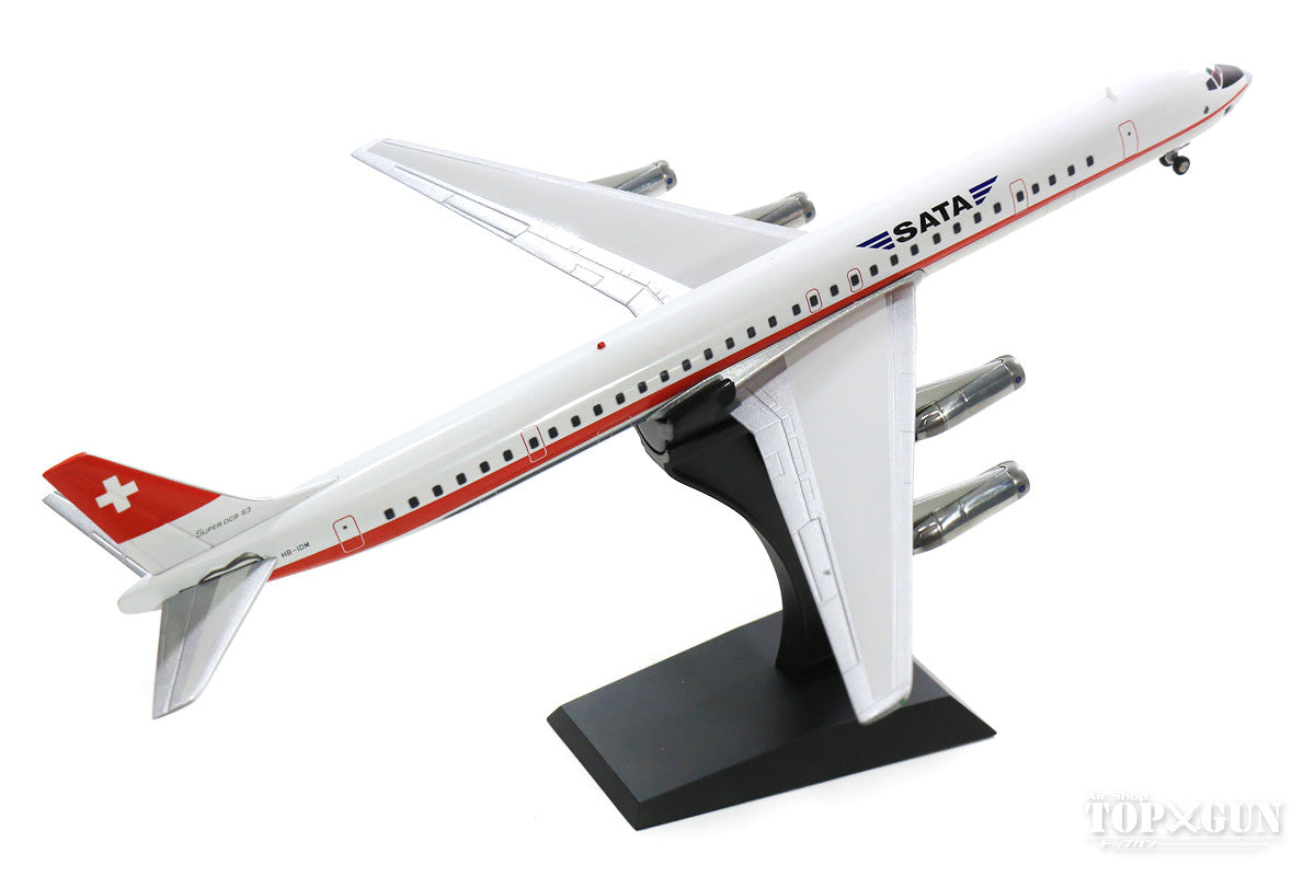 DC-8-63 SATA Airlines HB-IDM (stand included) 1/200 [IF8631218]