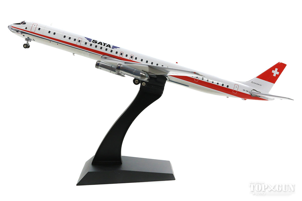 DC-8-63 SATA Airlines HB-IDM (stand included) 1/200 [IF8631218]