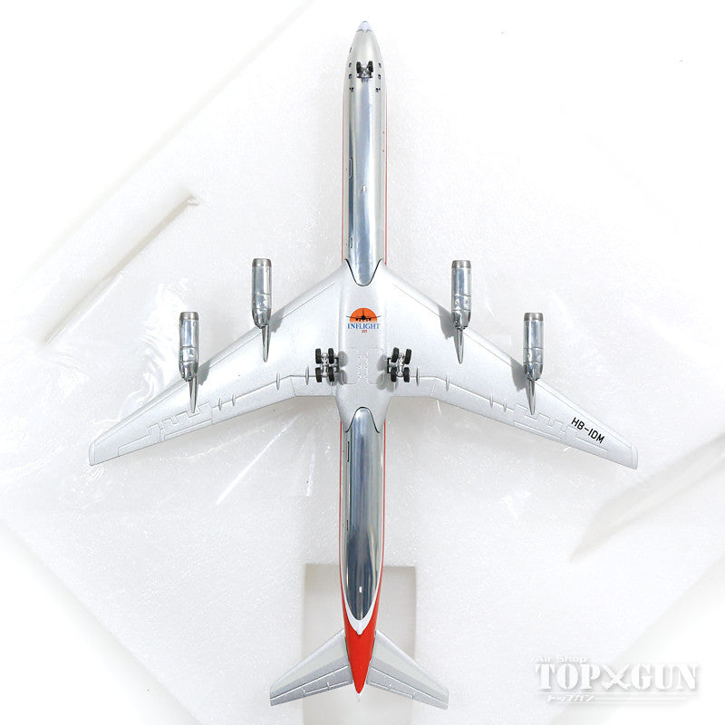 DC-8-63 SATA Airlines HB-IDM (stand included) 1/200 [IF8631218]