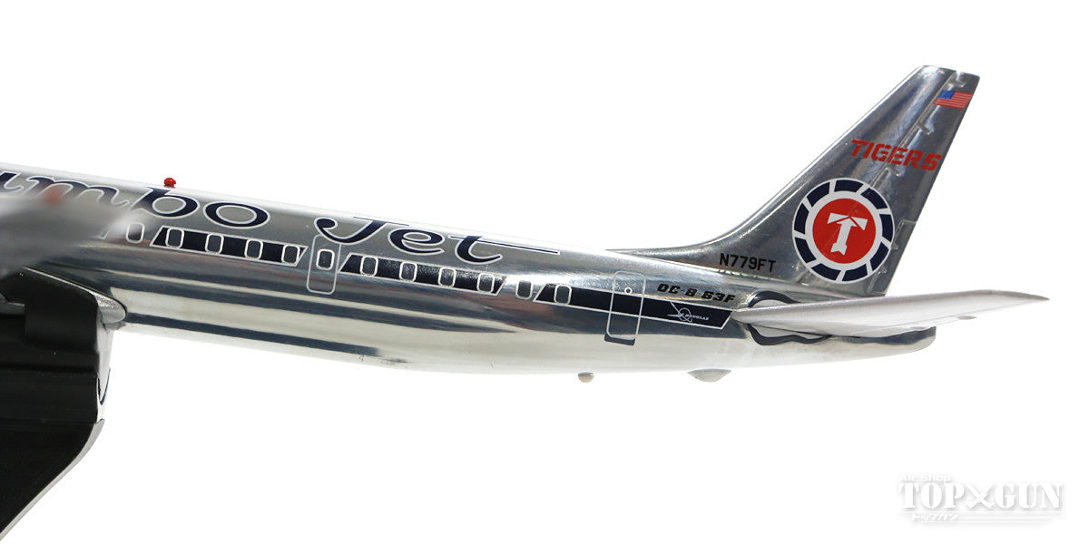 DC-8-63F (Cargo Type) Flying Tiger Airlines 60s-70s "JumboJet" Polished Finish (Stand Included) N779FT 1/200 *Made of Metal [IF863FT01P]