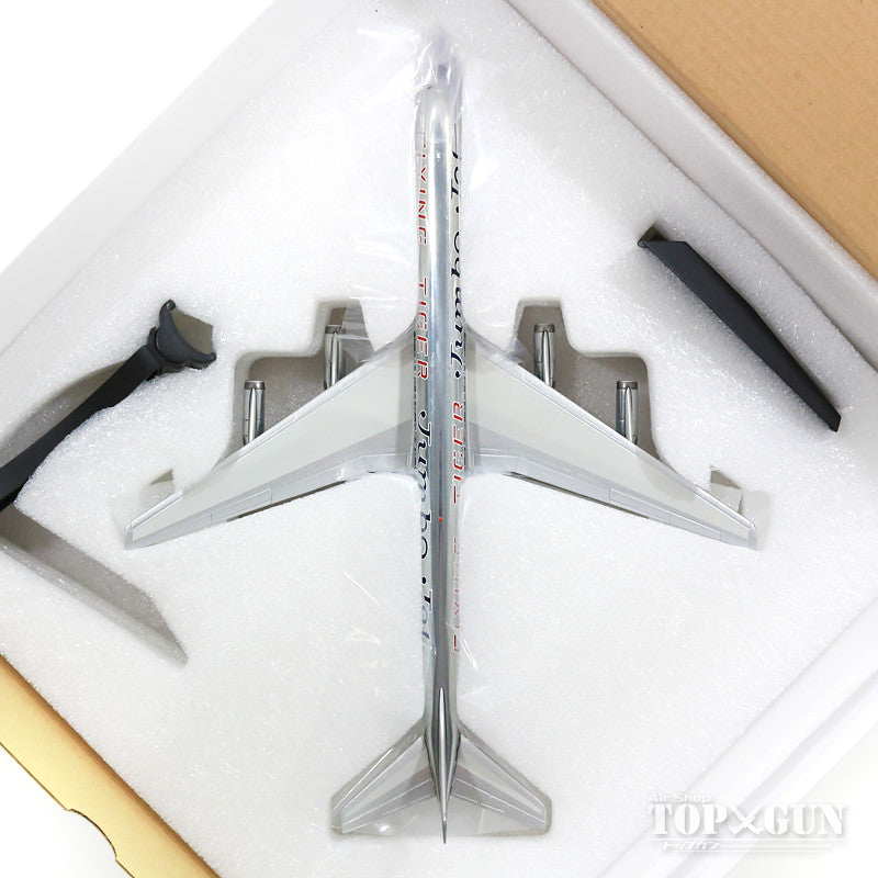 DC-8-63F (Cargo Type) Flying Tiger Airlines 60s-70s "JumboJet" Polished Finish (Stand Included) N779FT 1/200 *Made of Metal [IF863FT01P]