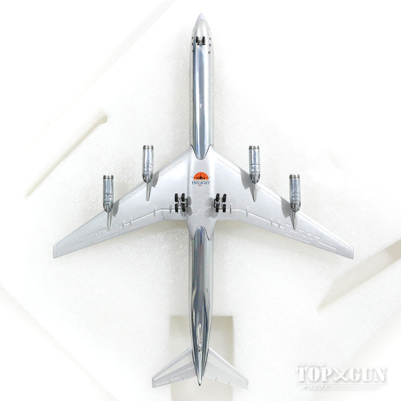 DC-8-63F (Cargo Type) Flying Tiger Airlines 60s-70s "JumboJet" Polished Finish (Stand Included) N779FT 1/200 *Made of Metal [IF863FT01P]