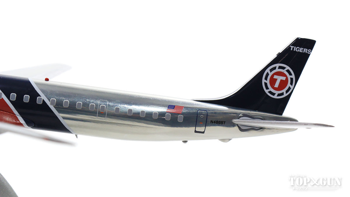 DC-8-73CF Flying Tiger Line N4865T Polished With Stand 1/200 [IF873FT1219P]