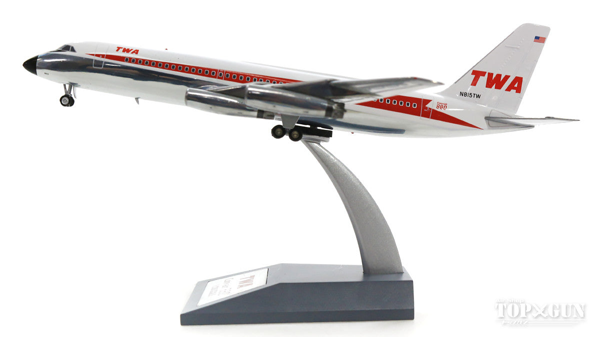 Convair CV-880 TWA Trans World Airlines N815TW Polished (stand included) 1/200 [IF880TW0119P]