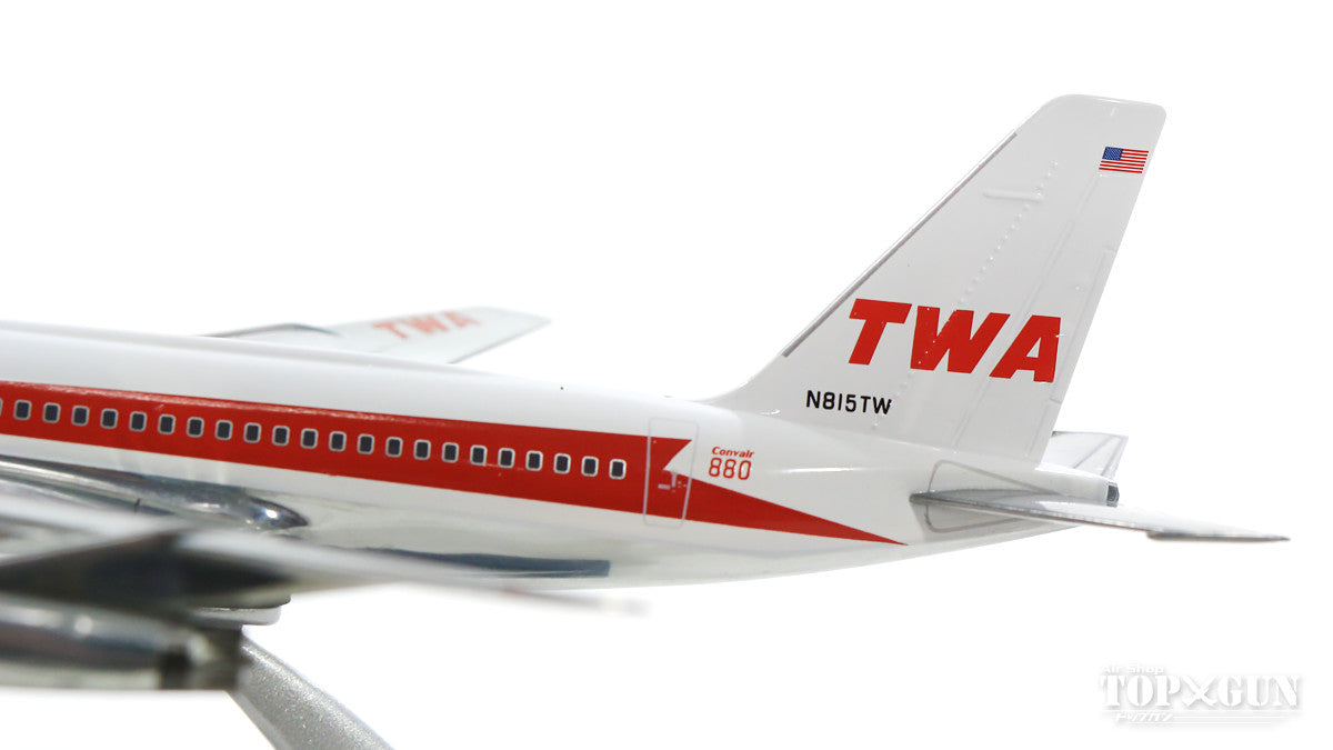 Convair CV-880 TWA Trans World Airlines N815TW Polished (stand included) 1/200 [IF880TW0119P]