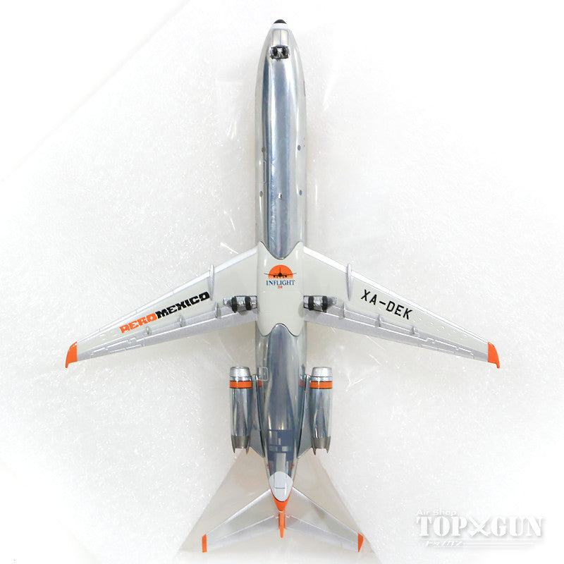 DC-9-32 アエロメヒコ 70年代 ポリッシュ仕上 （スタンド付属） XA-DEK 1/200 ※金属製 [IF930AM1018P]