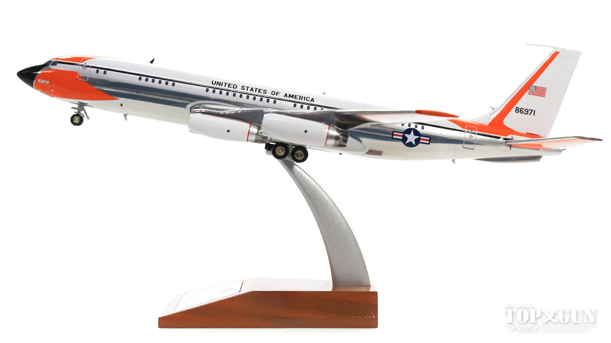 VC-137B (707-153B) US Air Force 1960s Polished finish #58-6971 (stand included) 1/200 *Made of metal [IFAF1701001P]