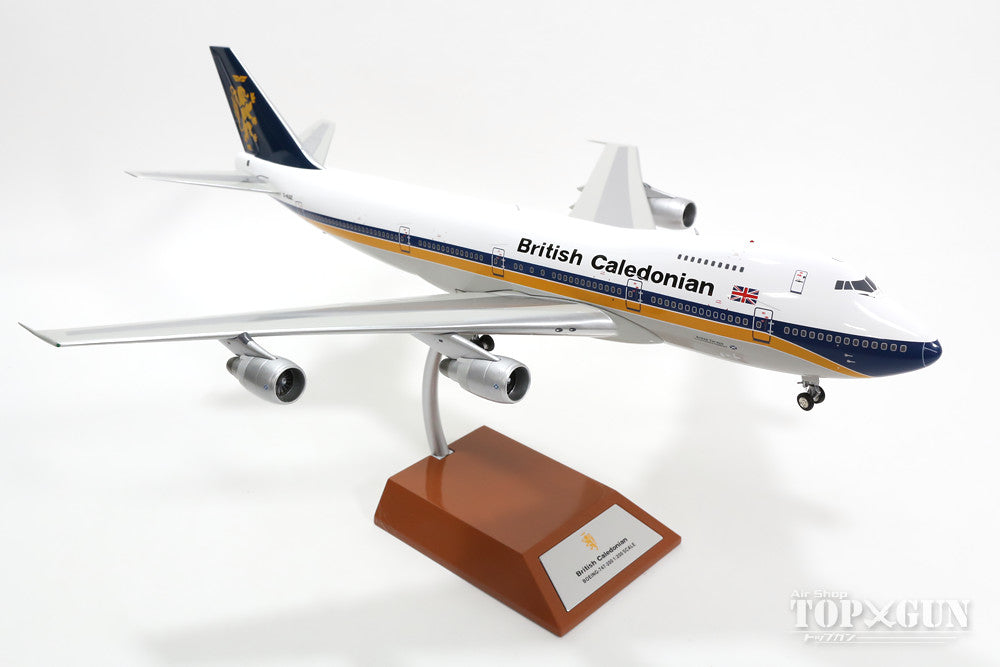 747-200 British Caledonian Airways 1980s G-HUGE 1/200 *Made of metal [IFCLEV747007]