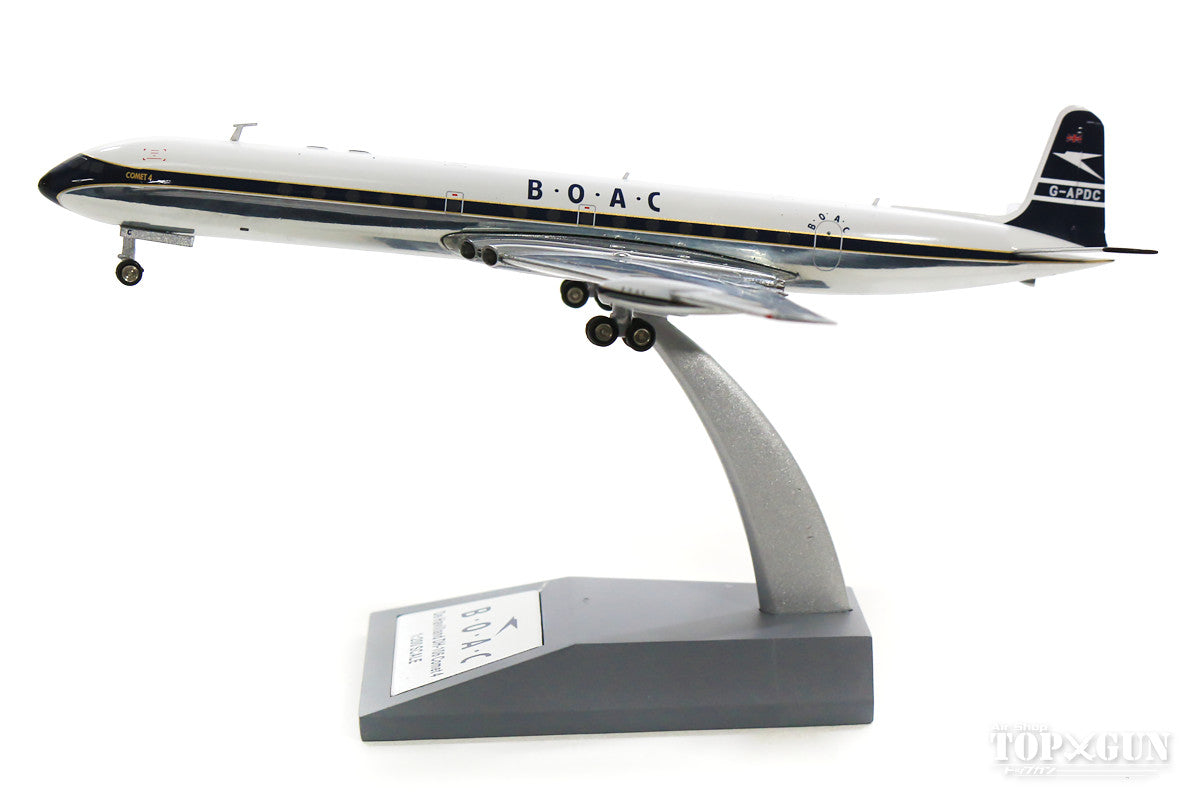 De Havilland DH.106 Comet 4 BOAC British Overseas Airways Corporation 1950s (stand included) G-APDC 1/200 *Made of metal [IFCOMETLHRIDL60P]