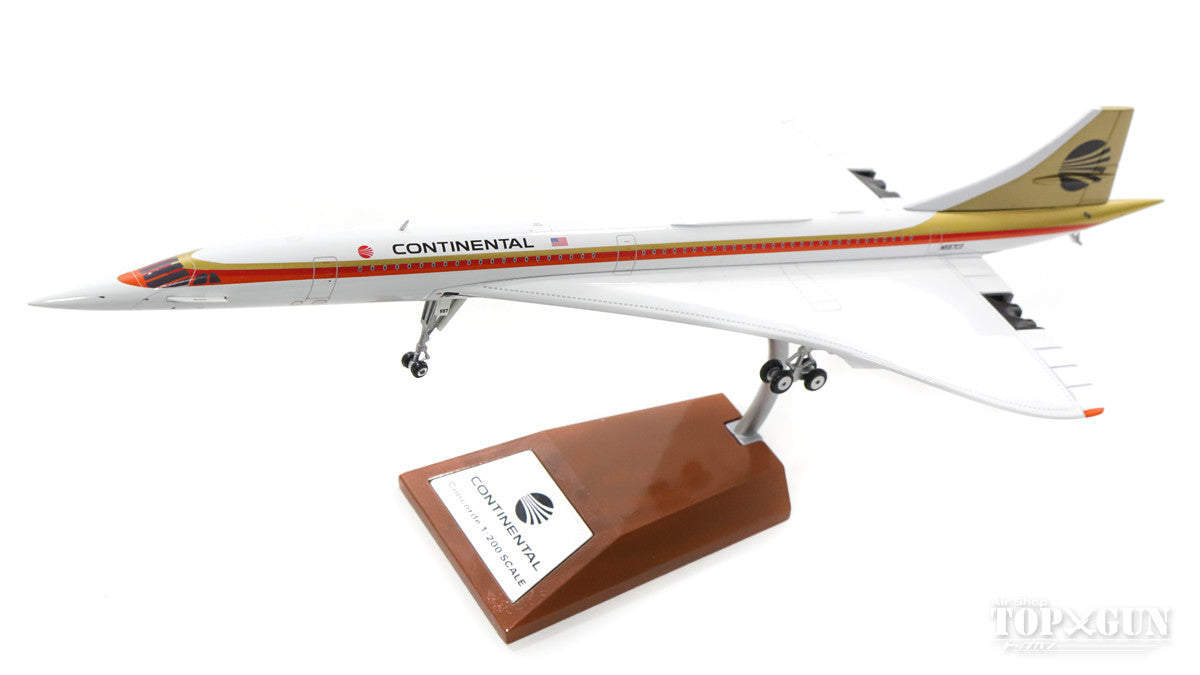 Concorde Continental Airlines Imagination Paint N557CO (Stand Included) 1/200 *Made of metal [IFCONC0817]