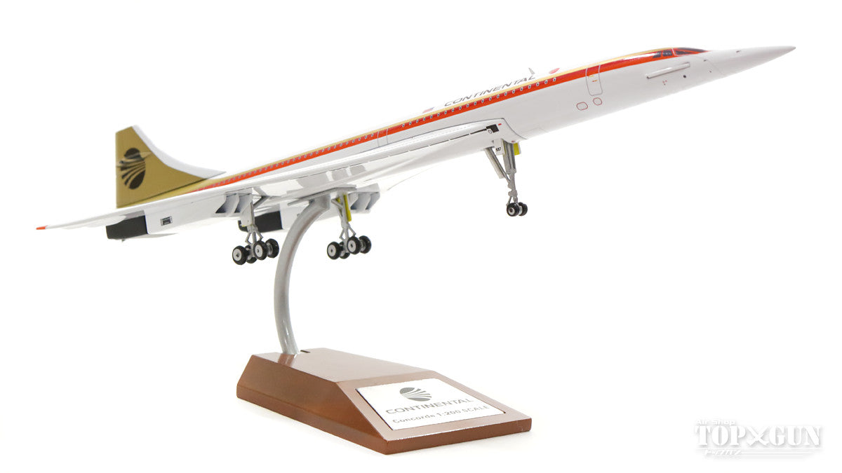 Concorde Continental Airlines Imagination Paint N557CO (Stand Included) 1/200 *Made of metal [IFCONC0817]