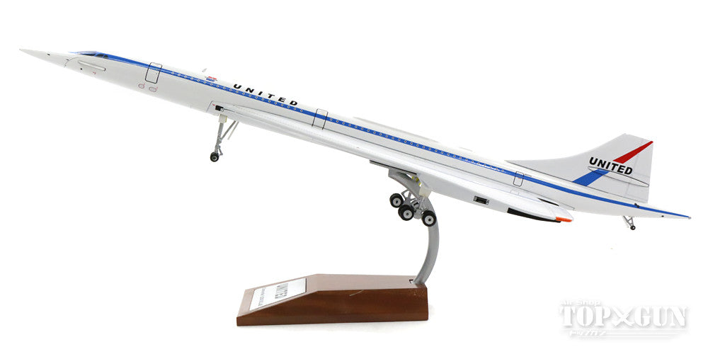 Concorde United Airlines 70s Paint Fantasy (Stand Included) 1/200 *Made of Metal [IFCONC1016]