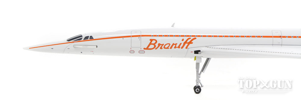 コンコルド ブラニフ・インターナショナル航空（BAからのリース） 79年N81AC （スタンド付属）1/200 ※金属製 [IFCONCBRN001]