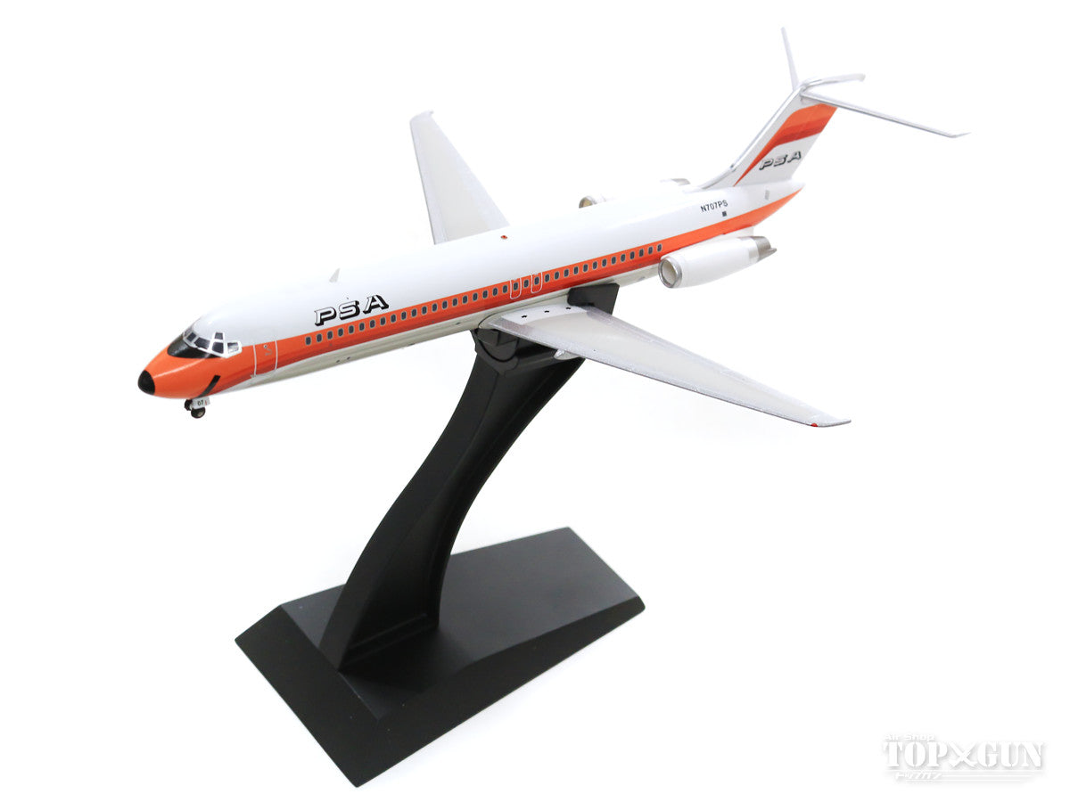 DC-9-30 PSA パシフィックサウスウエスト航空 N707PS (スタンド付属) 1/200 [IFDC0PS0219]
