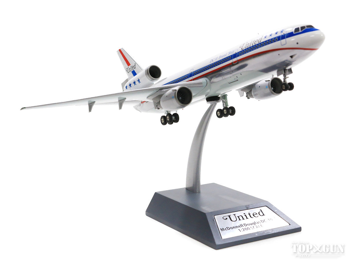 DC-10-10 ユナイテッド航空 N1817U Polished (スタンド付属) 1/200 [IFDC100517PB]