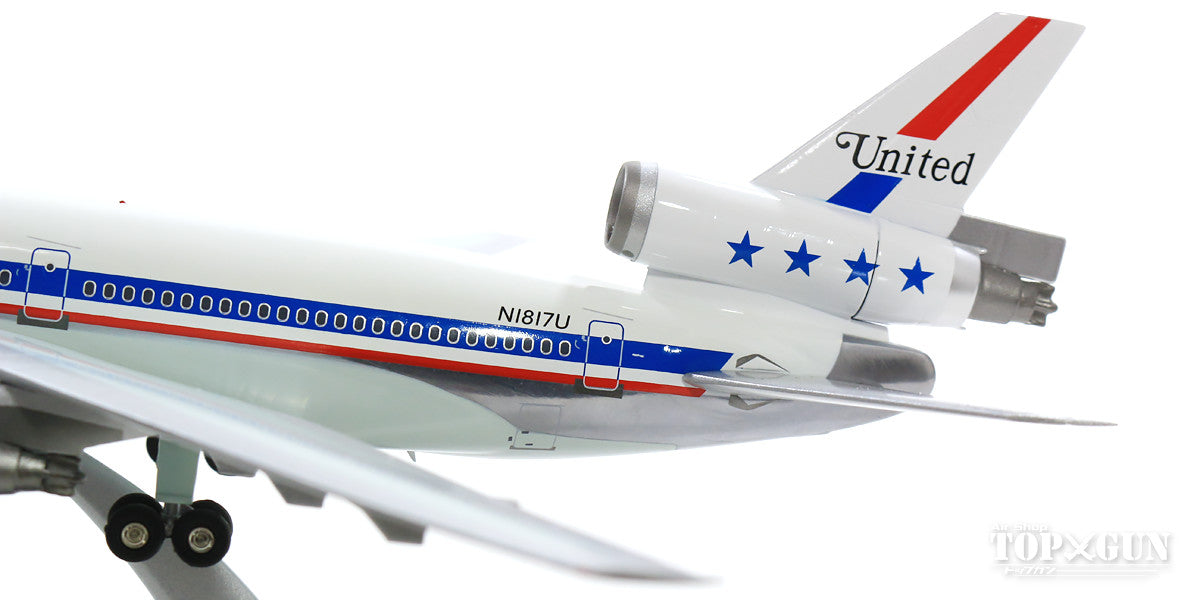 DC-10-10 ユナイテッド航空 N1817U Polished (スタンド付属) 1/200 [IFDC100517PB]