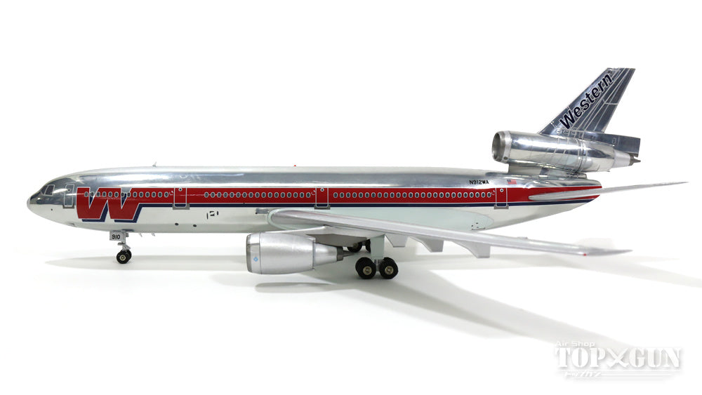 DC-10-10 Western Airlines 1980s N912WA Polished finish 1/200 *Made of metal [IFDC100615P]