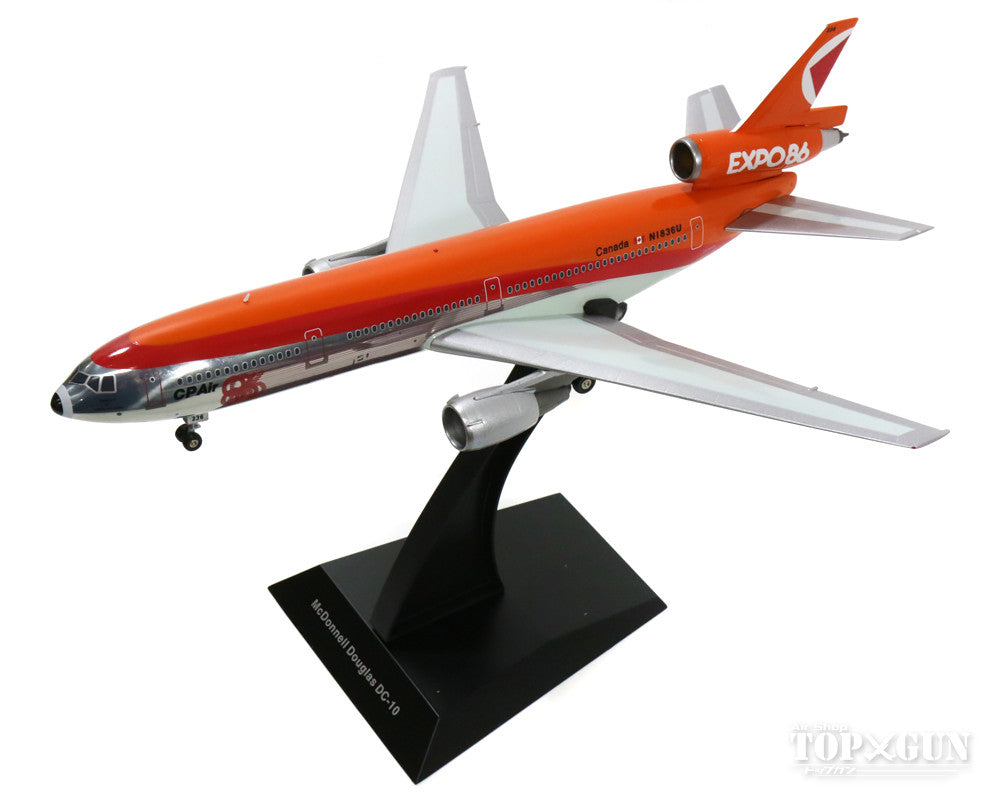 DC-10-10 CP Air N1836U "Empress of Expo 86" Polished finish (stand included) 1/200 *Made of metal [IFDC100615PB]