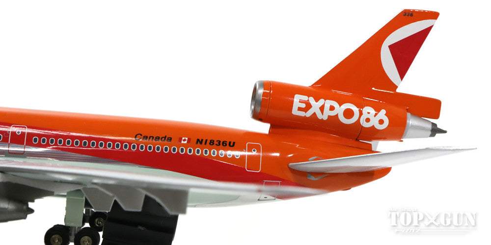 DC-10-10 CP Air N1836U "Empress of Expo 86" Polished finish (stand included) 1/200 *Made of metal [IFDC100615PB]