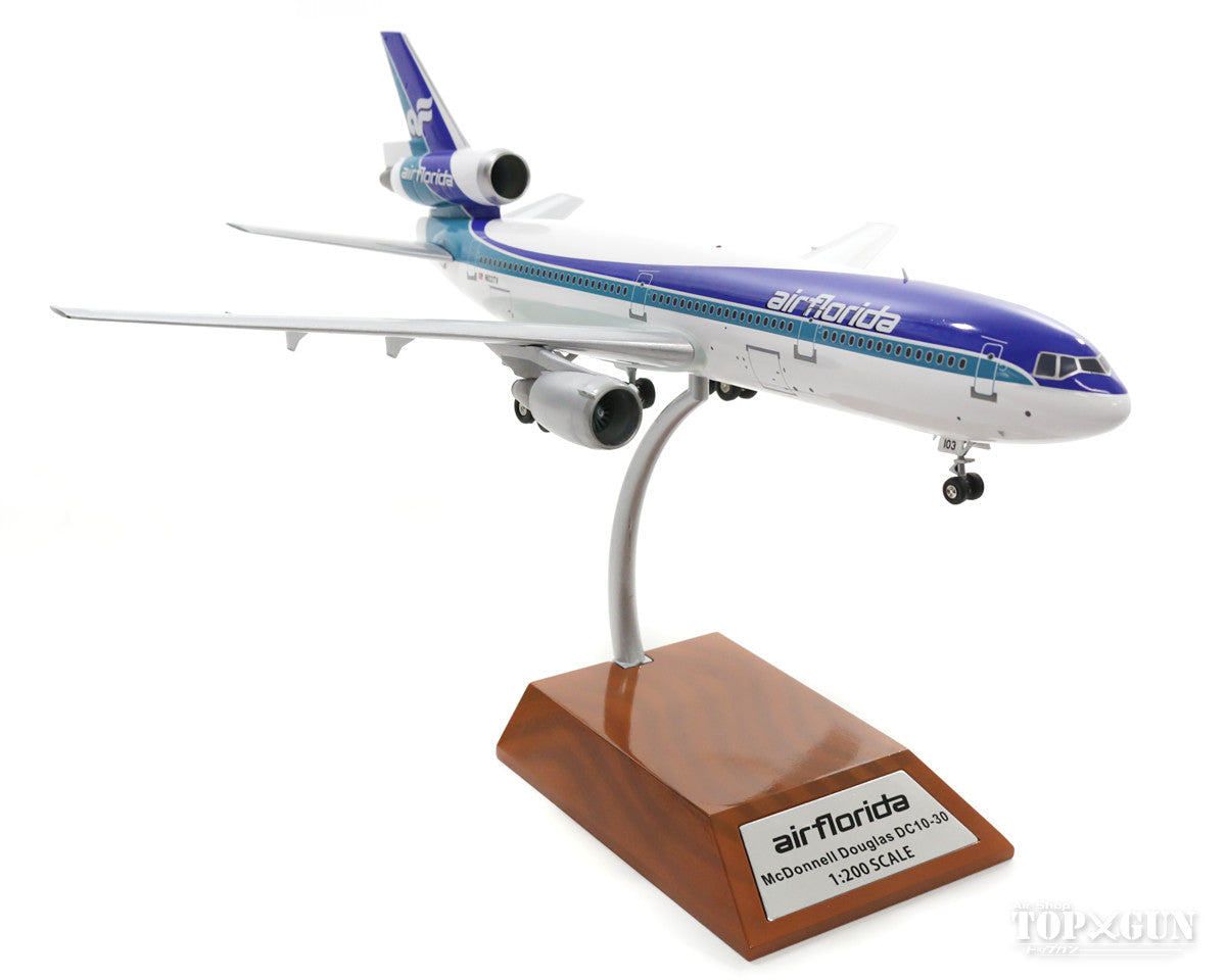 DC-10-30 Air Florida circa 1982 N103TV (stand included) 1/200 *Made of metal [IFDC100717]