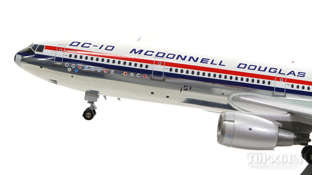 DC-10-10 ダグラス社 ハウスカラー 70年代 ポリッシュ仕上 N10DC （スタンド付属） 1/200 ※金属製 [IFDC100815P]