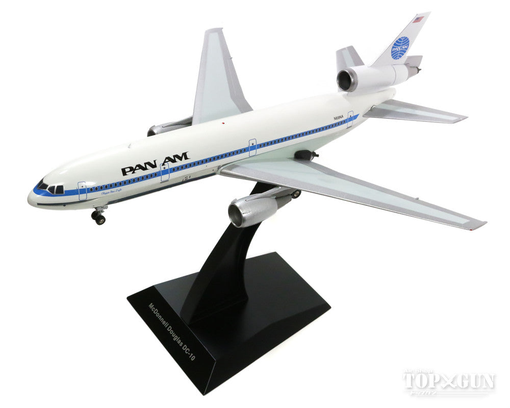 DC-10-10 Pan American World Airways 1980s Polished finish (stand included) N69NA 1/200 *Made of metal [IFDC101016P]