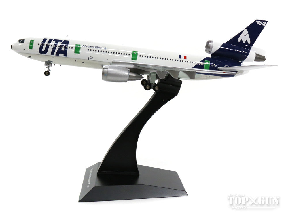 DC-10-30 UTA France Airlines (Aero Maritime logo) circa 1989 F-BTDE (polished finish, stand included) 1/200 *Made of metal [IFDC101115P]