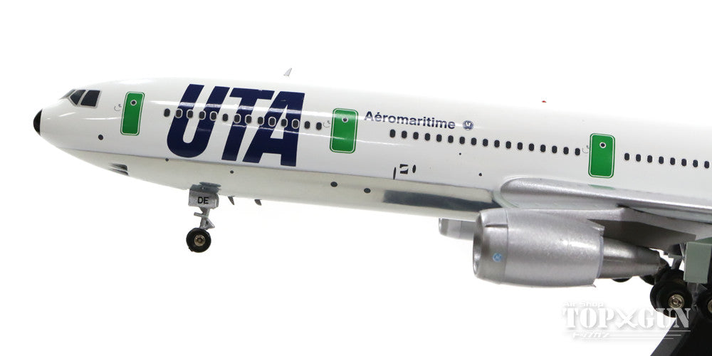 DC-10-30 UTAフランス航空（アエロマリタイムロゴ） 89年頃 F-BTDE （ポリッシュ仕上・スタンド付属）1/200 ※金属製 [IFDC101115P]