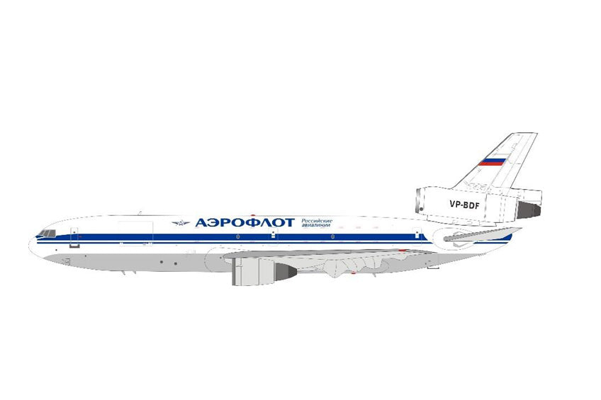 DC-10-40(F) Aeroflot Russian Airlines VP-BDF Stand included 1/200 [IFDC10SU0819]