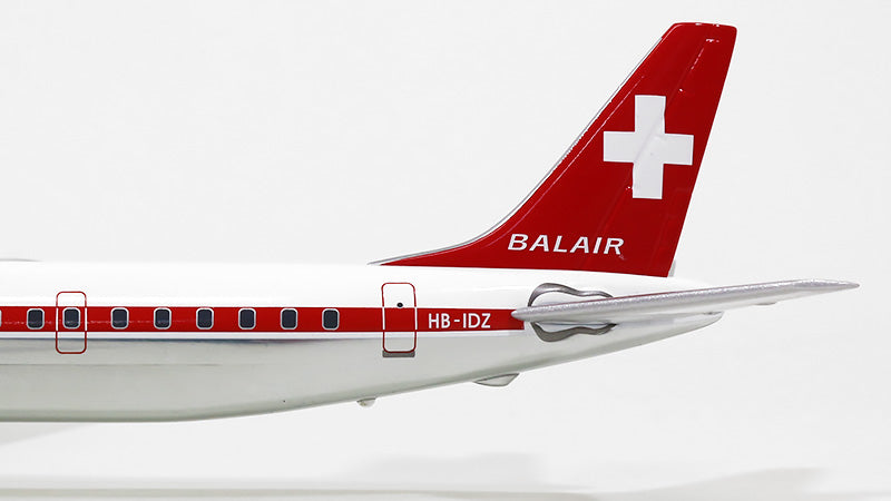 DC-8-63PF Valair (Switzerland) 1980s Red logo Polished finish HB-IDZ 1/200 [IFDC8630115P]