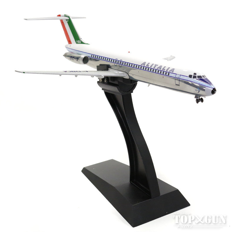 DC-9-32 Alitalia 1960s Polished Finish I-DIKA (Stand Included) 1/200 *Made of Metal [IFDC90816AP]