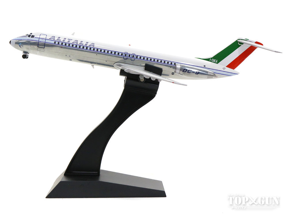 DC-9-32 Alitalia 1960s Polished Finish I-DIKA (Stand Included) 1/200 *Made of Metal [IFDC90816AP]