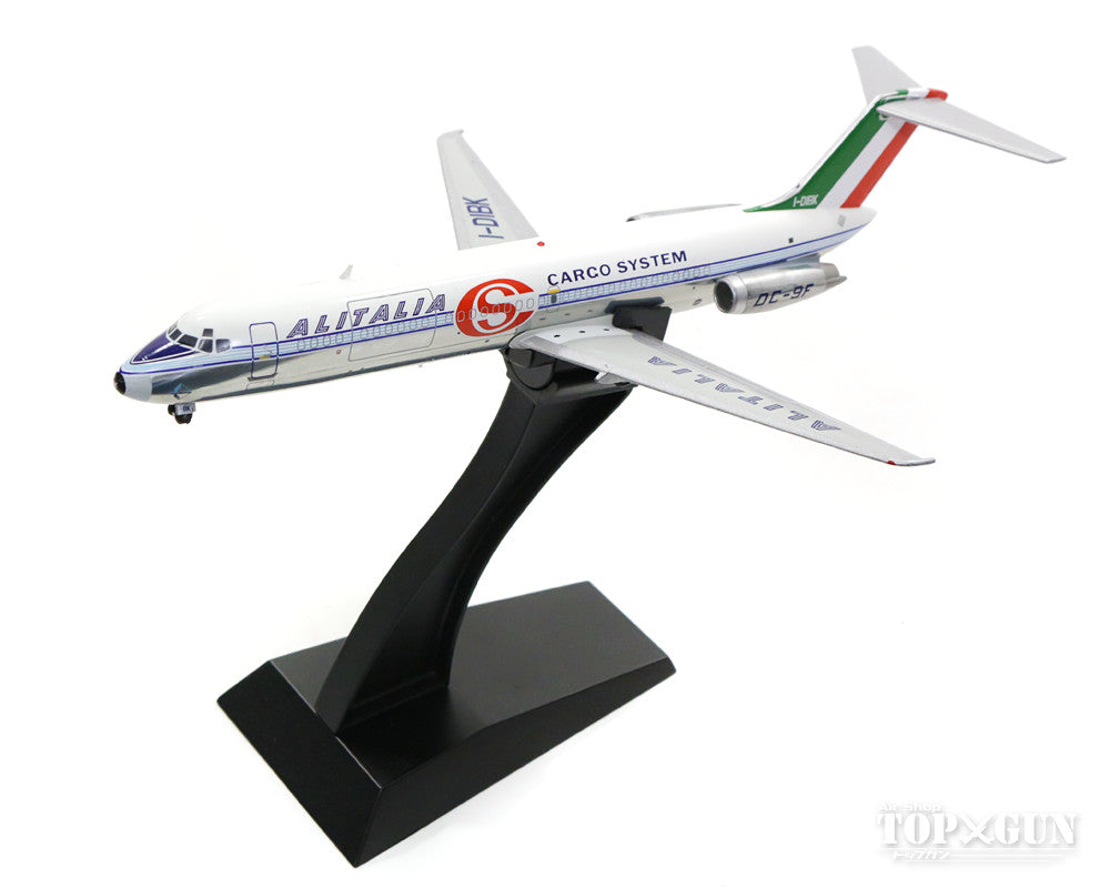 DC-9-32F (Cargo Type) Alitalia Cargo System 60s-70s Polished Finish I-DIBK (Stand Included) 1/200 *Made of Metal [IFDC90816BP]