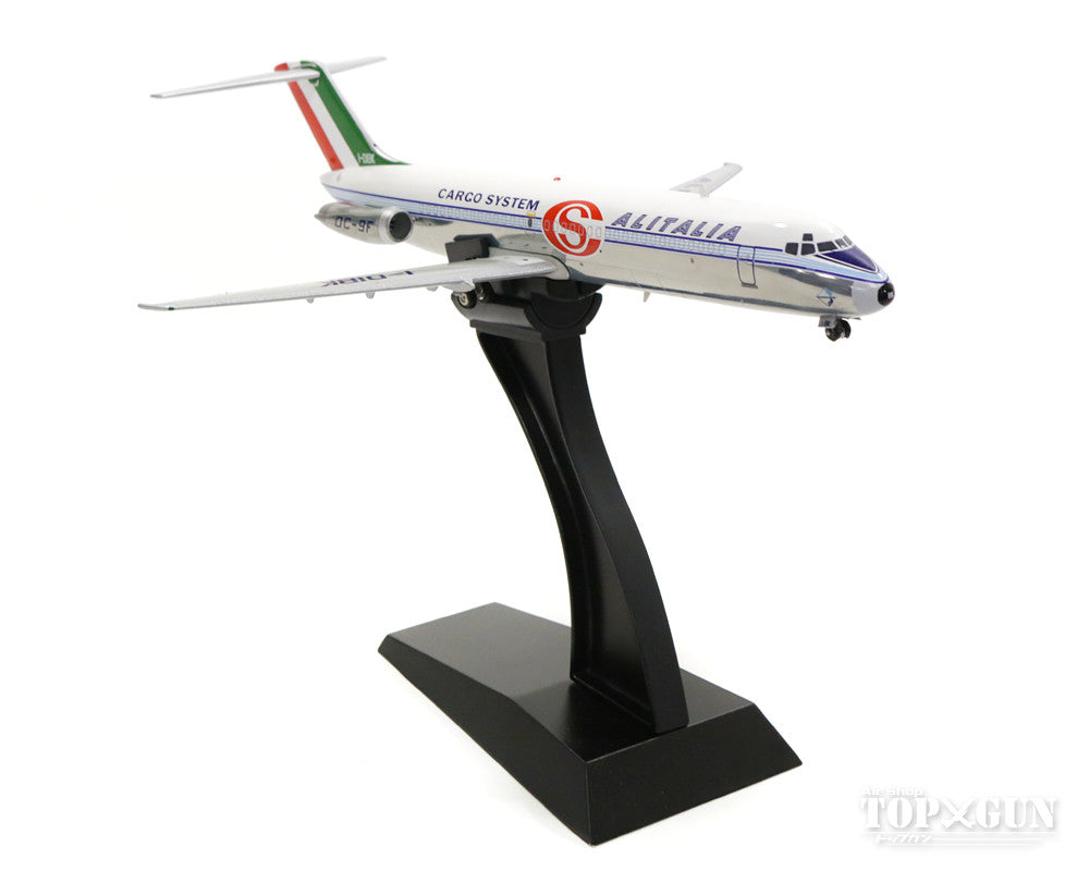 DC-9-32F (Cargo Type) Alitalia Cargo System 60s-70s Polished Finish I-DIBK (Stand Included) 1/200 *Made of Metal [IFDC90816BP]