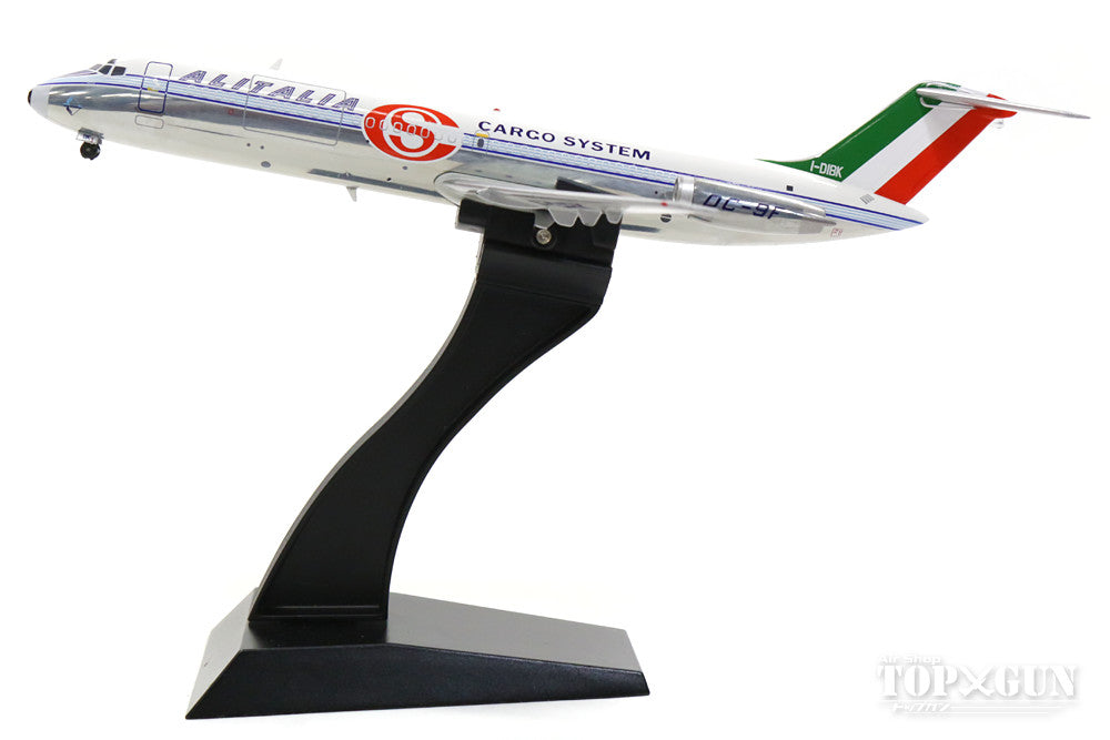 DC-9-32F (Cargo Type) Alitalia Cargo System 60s-70s Polished Finish I-DIBK (Stand Included) 1/200 *Made of Metal [IFDC90816BP]