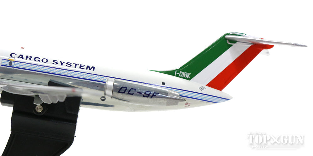 DC-9-32F (Cargo Type) Alitalia Cargo System 60s-70s Polished Finish I-DIBK (Stand Included) 1/200 *Made of Metal [IFDC90816BP]